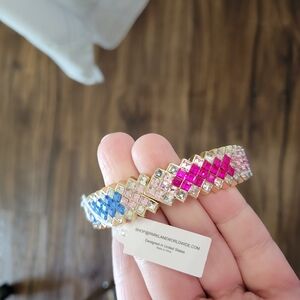 Colorful Geometric Bracelet